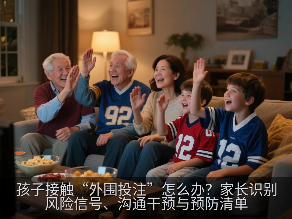孩子接触“外围投注”怎么办？家长识别风险信号、沟通干预与预防清单